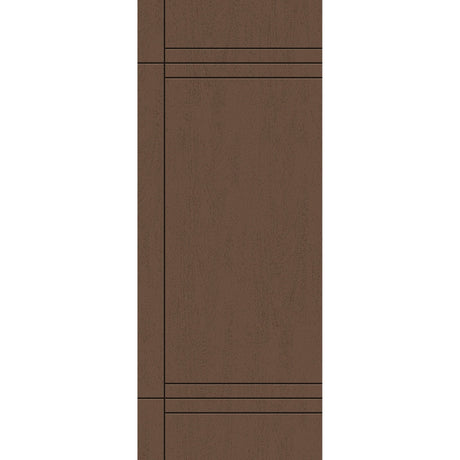 Fiberglass entry door, contemporary 16, 32" x 80", fine woodgrain finish