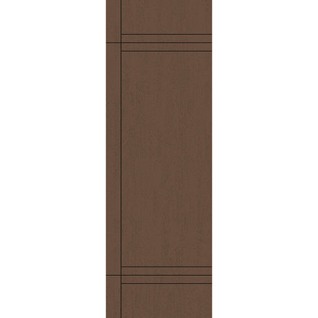 Fiberglass entry door, contemporary 16, 32" x 96", fine woodgrain finish