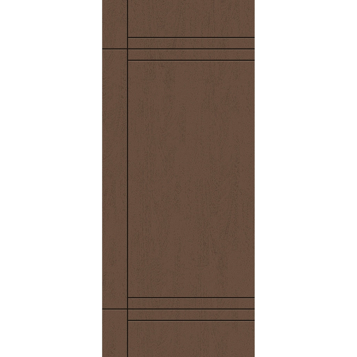 Fiberglass entry door, contemporary 16, 34" x 80", fine woodgrain finish
