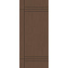 Fiberglass entry door, contemporary 16, 34" x 80", fine woodgrain finish