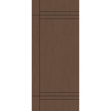 Fiberglass entry door, contemporary 16, 34" x 80", fine woodgrain finish