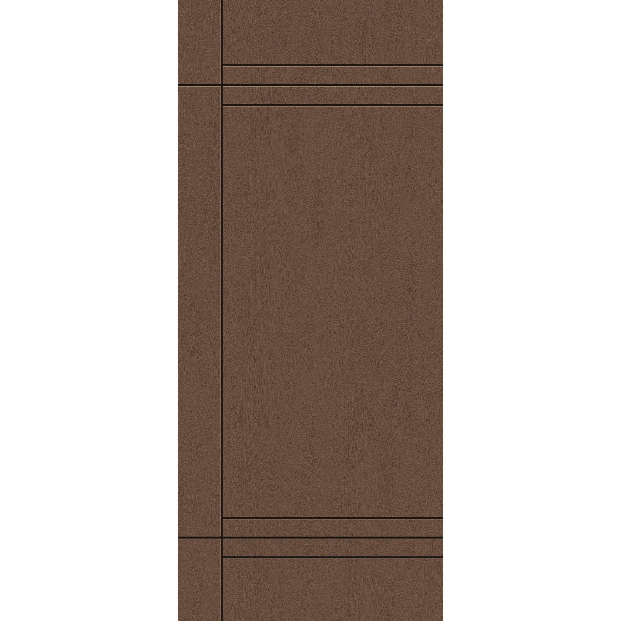 Fiberglass entry door, contemporary 16, 34" x 80", fine woodgrain finish