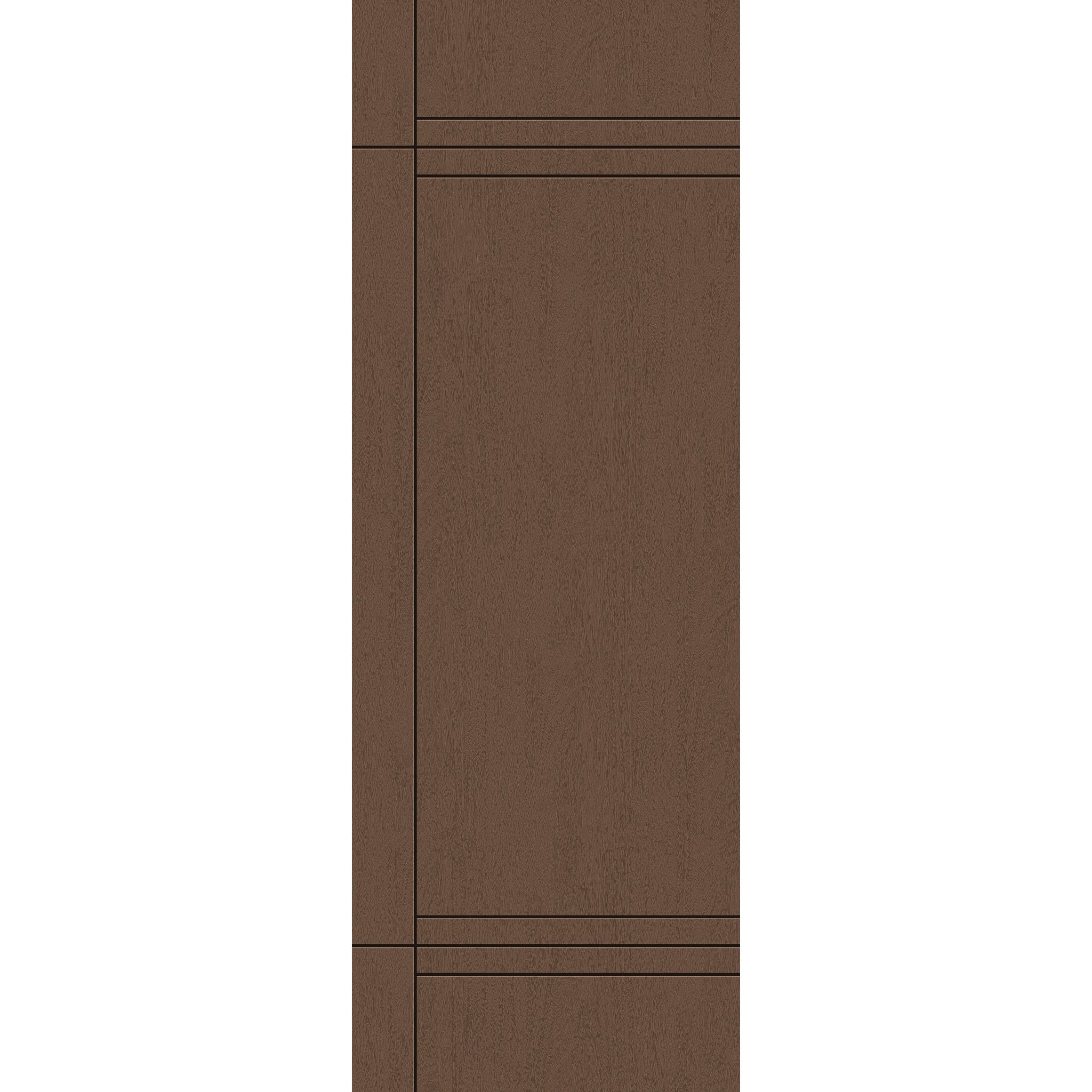 Fiberglass entry door, contemporary 16, 34" x 96", fine woodgrain finish