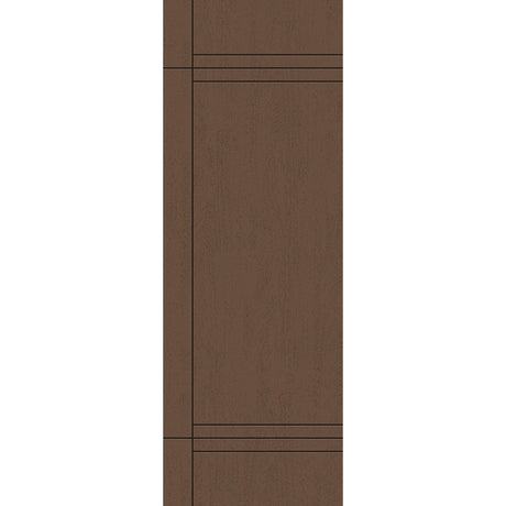 Fiberglass entry door, contemporary 16, 34" x 96", fine woodgrain finish
