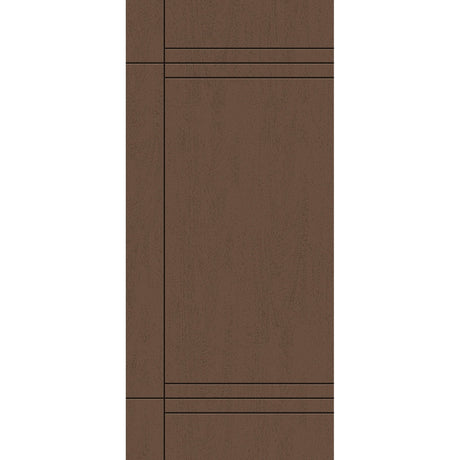 Fiberglass entry door, contemporary 16, 36" x 80", fine woodgrain finish