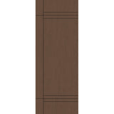 Fiberglass entry door, contemporary 16, 36" x 96", fine woodgrain finish