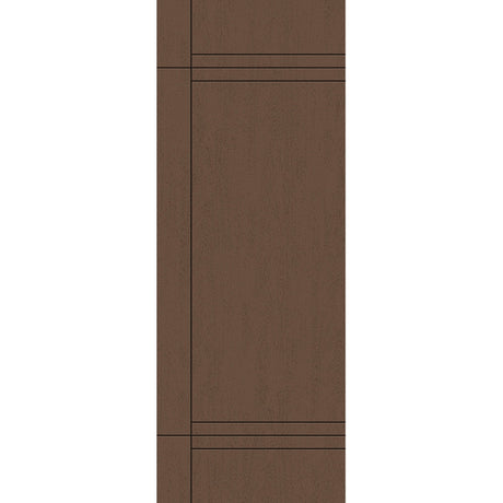 Fiberglass entry door, contemporary 16, 36" x 96", fine woodgrain finish