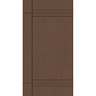 Fiberglass entry door, contemporary 16, 42" x 80", fine woodgrain finish