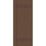 Fiberglass entry door, contemporary 16, 42" x 96", fine woodgrain finish