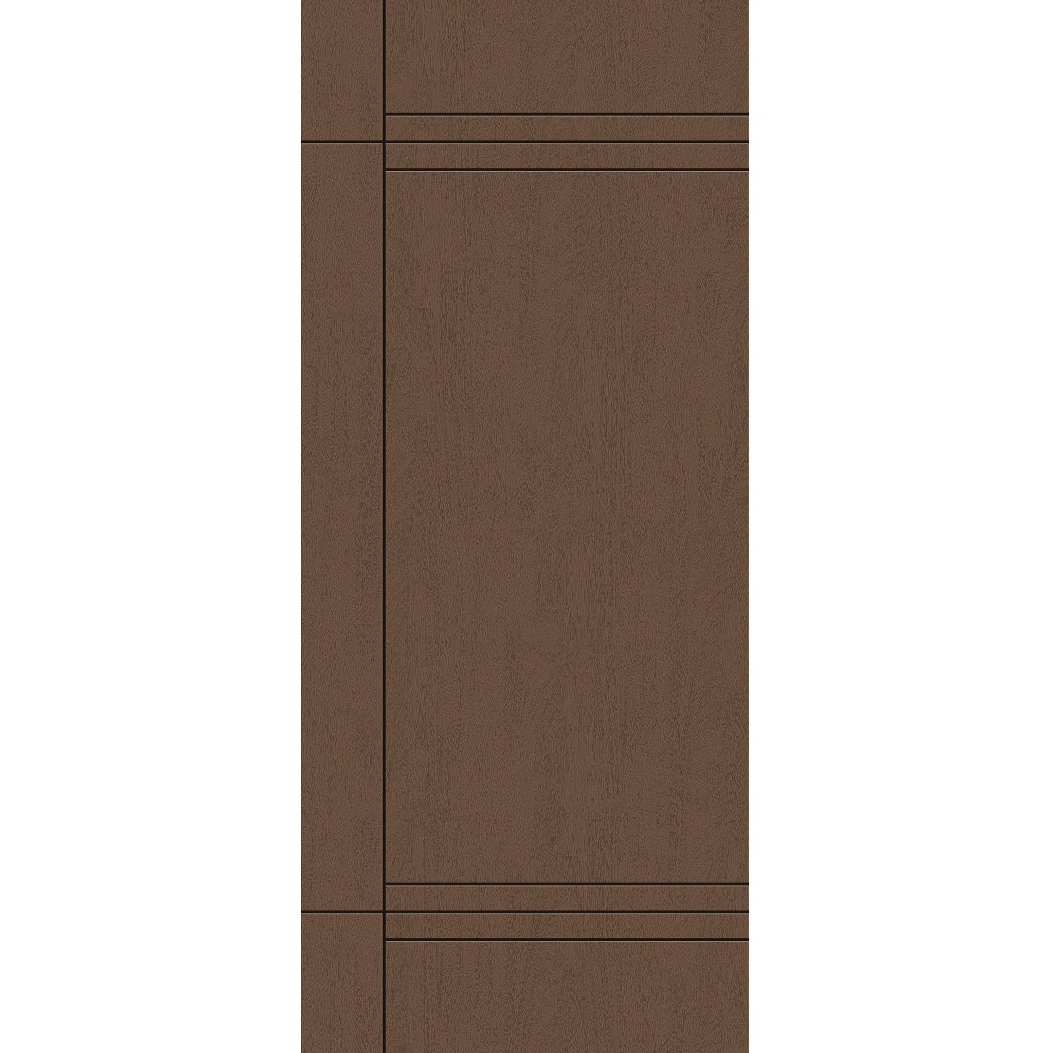Fiberglass entry door, contemporary 16, 42" x 96", fine woodgrain finish