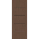 Fiberglass entry door, contemporary 24, 32" x 80", fine woodgrain finish