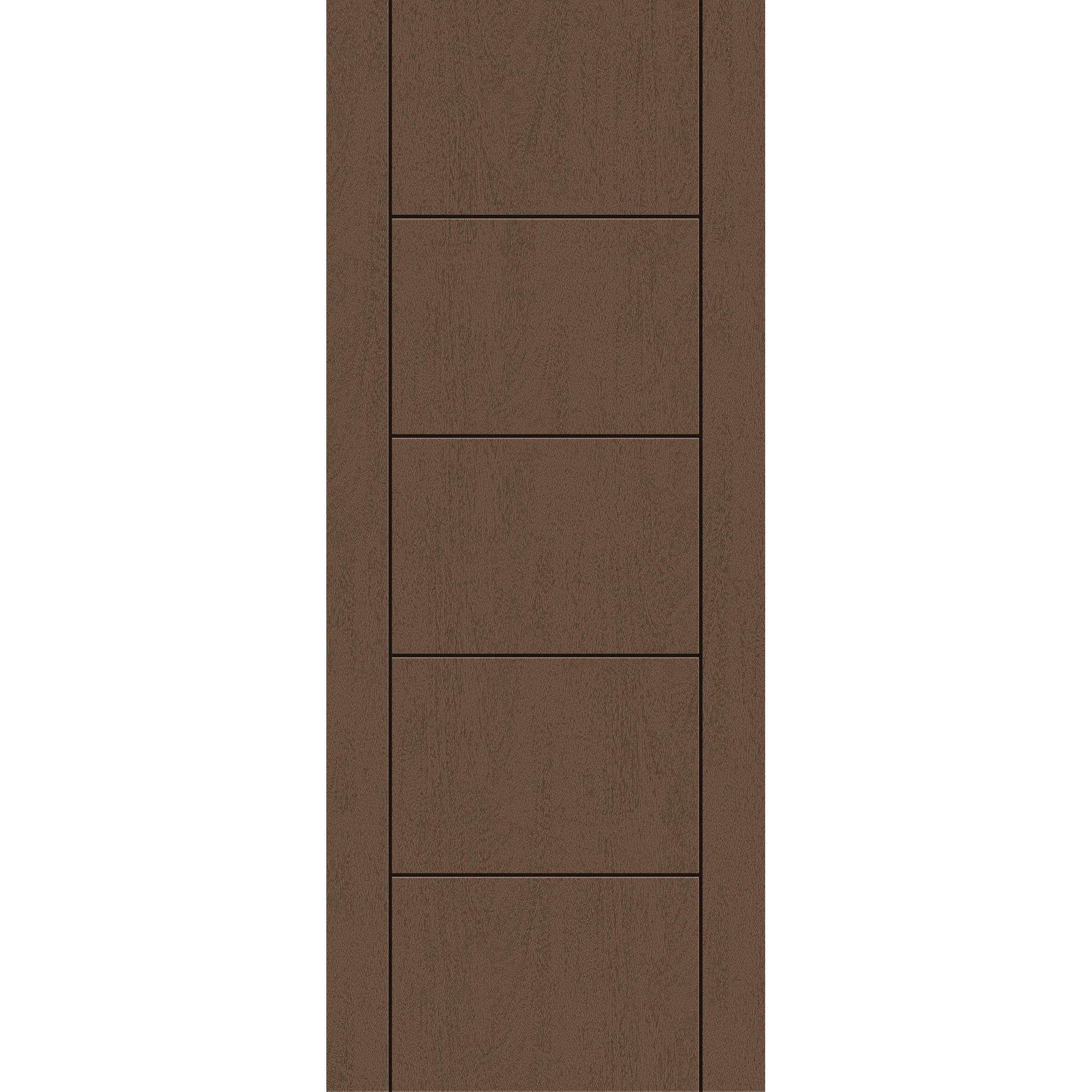 Fiberglass entry door, contemporary 24, 32" x 80", fine woodgrain finish