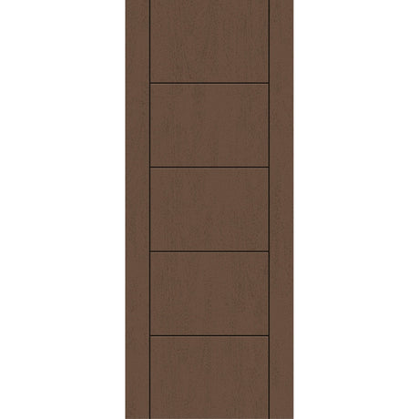 Fiberglass entry door, contemporary 24, 32" x 80", fine woodgrain finish