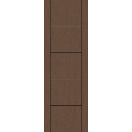 Fiberglass entry door, contemporary 24, 32" x 96", fine woodgrain finish