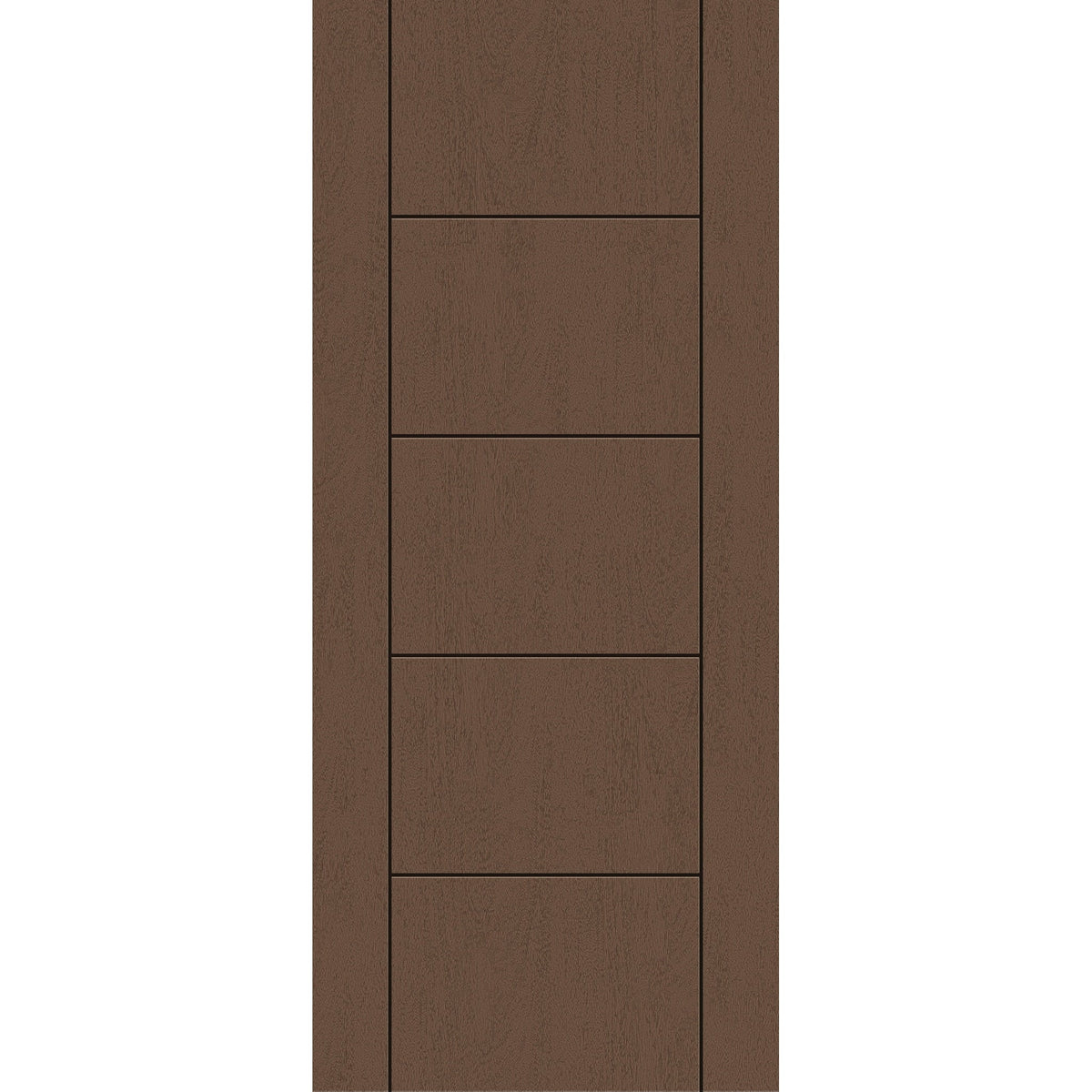 Fiberglass entry door, contemporary 24, 34" x 80", fine woodgrain finish