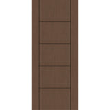 Fiberglass entry door, contemporary 24, 34" x 80", fine woodgrain finish
