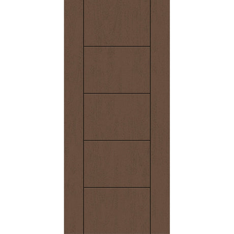 Fiberglass entry door, contemporary 24, 36" x 80", fine woodgrain finish