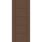 Fiberglass entry door, contemporary 24, 42" x 96", fine woodgrain finish