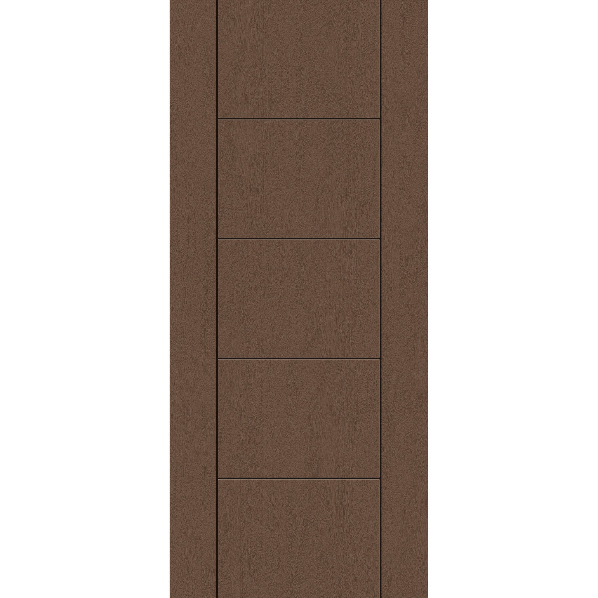 Fiberglass entry door, contemporary 24, 42" x 96", fine woodgrain finish