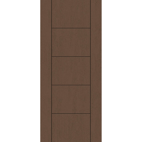 Fiberglass entry door, contemporary 24, 42" x 96", fine woodgrain finish