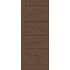 Fiberglass entry door, contemporary 29, 32" x 80", fine woodgrain finish