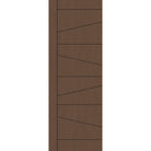 Fiberglass entry door, contemporary 29, 34" x 96", fine woodgrain finish