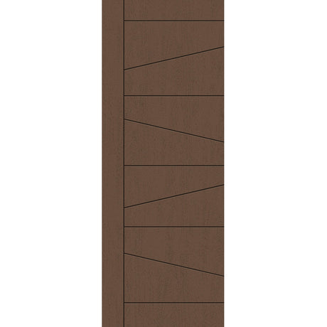 Fiberglass entry door, contemporary 29, 36" x 96", fine woodgrain finish