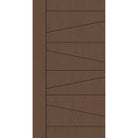 Fiberglass entry door, contemporary 29, 42" x 80", fine woodgrain finish