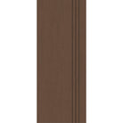 Fiberglass entry door, contemporary 30, 32" x 80", fine woodgrain finish