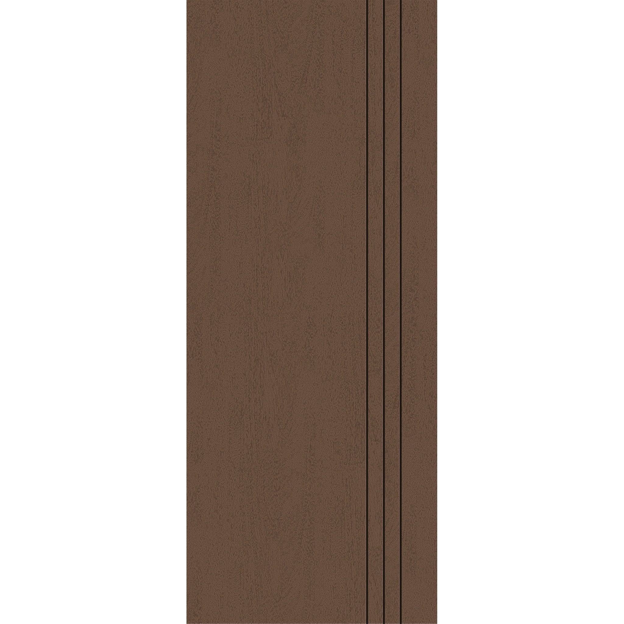 Fiberglass entry door, contemporary 30, 32" x 80", fine woodgrain finish
