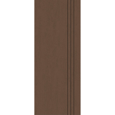 Fiberglass entry door, contemporary 30, 32" x 80", fine woodgrain finish