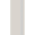 Fiberglass entry door, contemporary 30, 32" x 80", white satin smooth finish