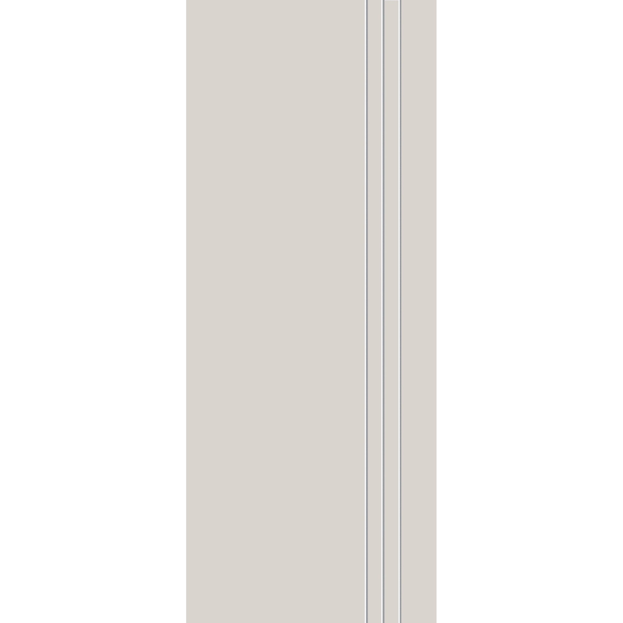 Fiberglass entry door, contemporary 30, 32" x 80", white satin smooth finish