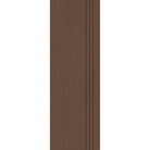 Fiberglass entry door, contemporary 30, 32" x 96", fine woodgrain finish