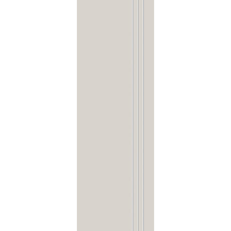 Fiberglass entry door, contemporary 30, 32" x 96", white satin smooth finish