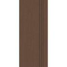 Fiberglass entry door, contemporary 30, 34" x 80", fine woodgrain finish