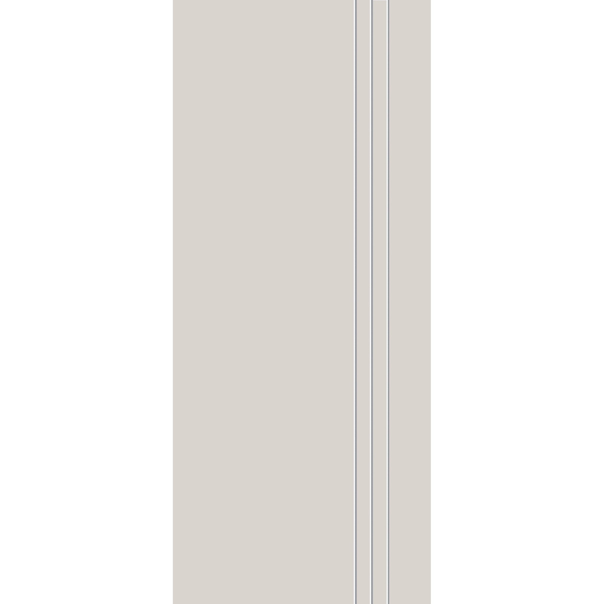 Fiberglass entry door, contemporary 30, 34" x 80", white satin smooth finish