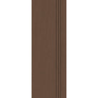 Fiberglass entry door, contemporary 30, 34" x 96", fine woodgrain finish