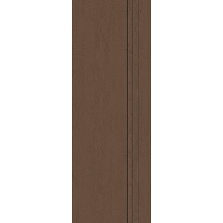 Fiberglass entry door, contemporary 30, 34" x 96", fine woodgrain finish