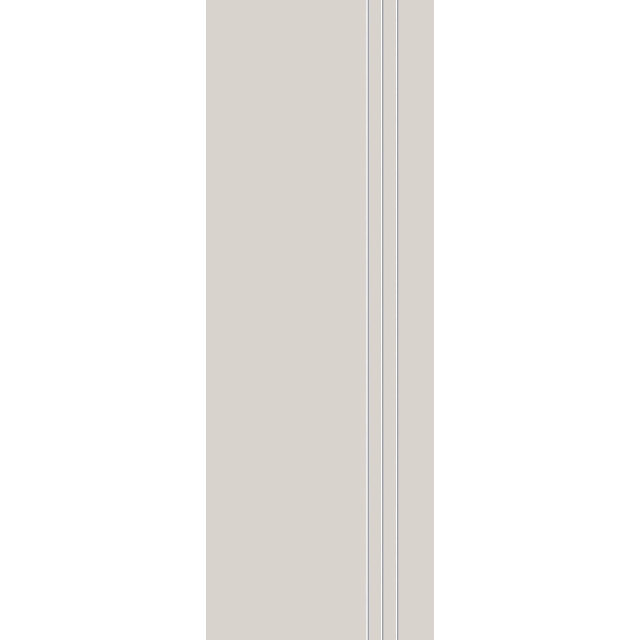 Fiberglass entry door, contemporary 30, 34" x 96", white satin smooth finish