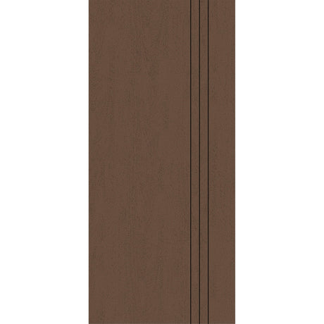 Fiberglass entry door, contemporary 30, 36" x 80", fine woodgrain finish