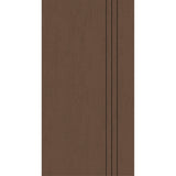 Fiberglass entry door, contemporary 30, 42" x 80", fine woodgrain finish