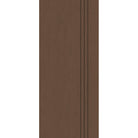 Fiberglass entry door, contemporary 30, 42" x 96", fine woodgrain finish
