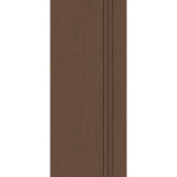 Fiberglass entry door, contemporary 30, 42" x 96", fine woodgrain finish
