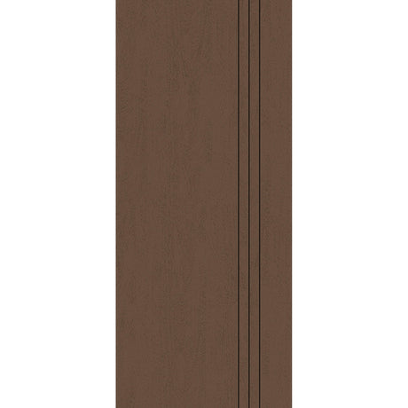 Fiberglass entry door, contemporary 30, 42" x 96", fine woodgrain finish