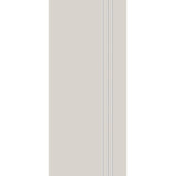 Fiberglass entry door, contemporary 30, 42" x 96", white satin smooth finish