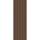 Fiberglass entry door, contemporary 60, 32" x 96", fine woodgrain finish