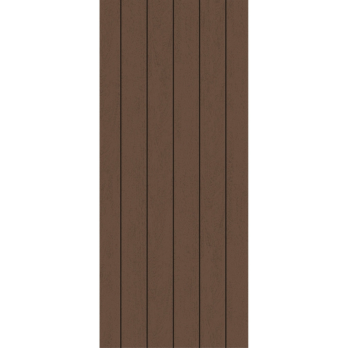 Fiberglass entry door, contemporary 60, 34" x 80", fine woodgrain finish