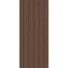 Fiberglass entry door, contemporary 60, 34" x 80", fine woodgrain finish