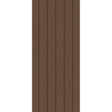 Fiberglass entry door, contemporary 60, 34" x 80", fine woodgrain finish